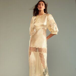 Cynthia Rowley Lure Lace Dress Ivory Size 2 NWT